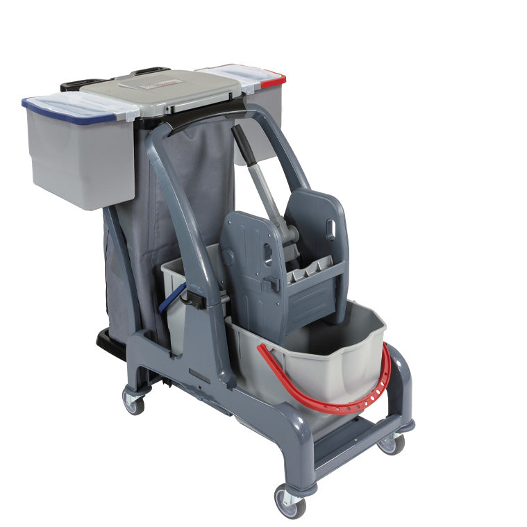 Sprintus CombiX XL Systemwagen inkl. Müllsackhalterung