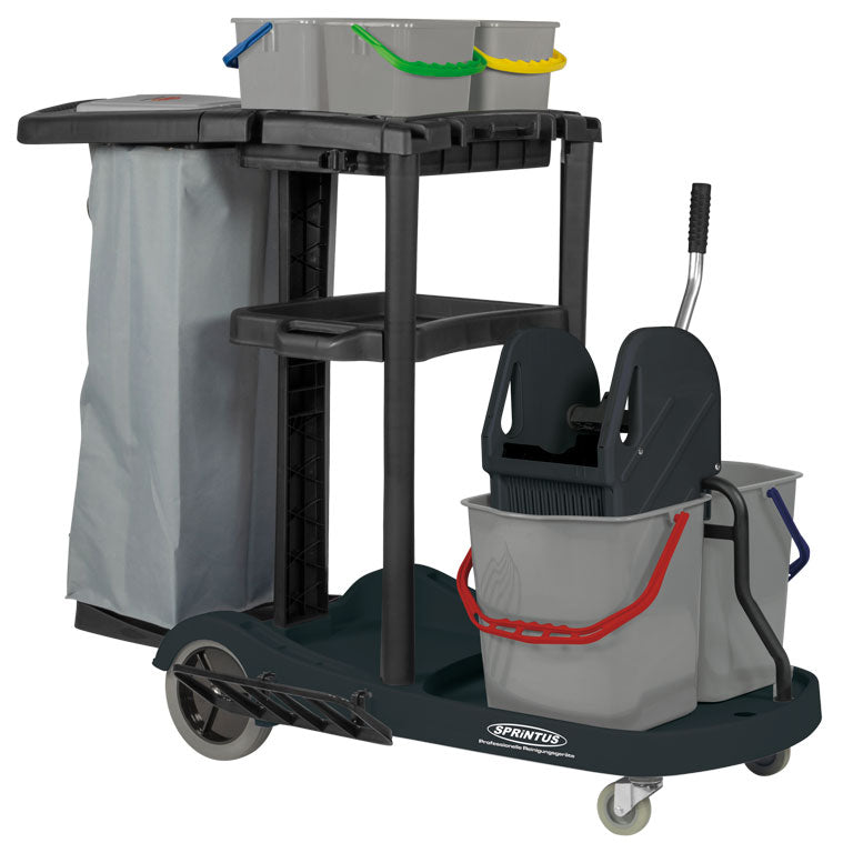 Sprintus PuriX Reinigungswagen komplett